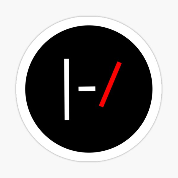 Twenty One Pilots Logo Stickers | Redbubble