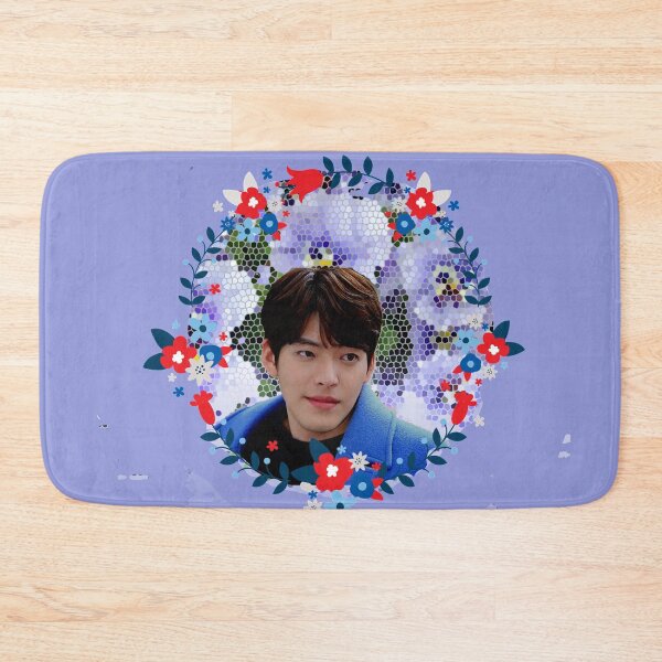 Item preview, [Kim Woo Bin + Blue Flowers] designed and sold by humanlydesigned.