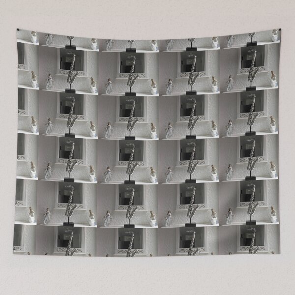 Item preview, Sax in the Mirror designed and sold by Kathryn Jones.