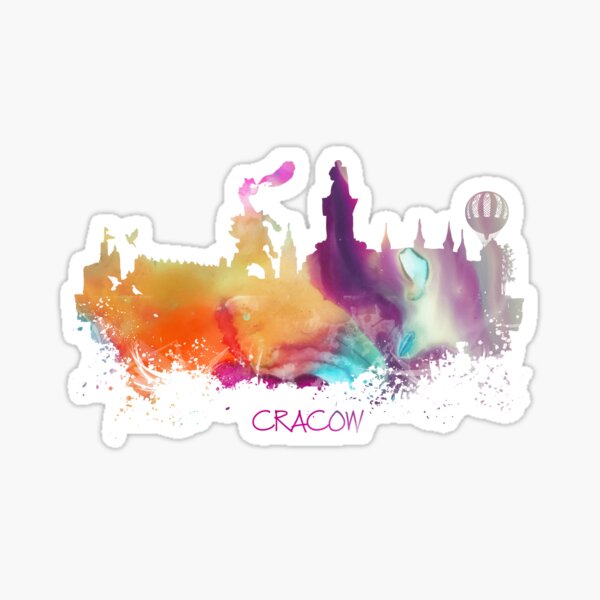 Item preview, Cracow Poland skyline designed and sold by JBJart.