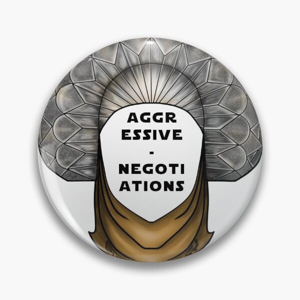 Item preview, Aggressive Negotiations designed and sold by NebulosityArts.