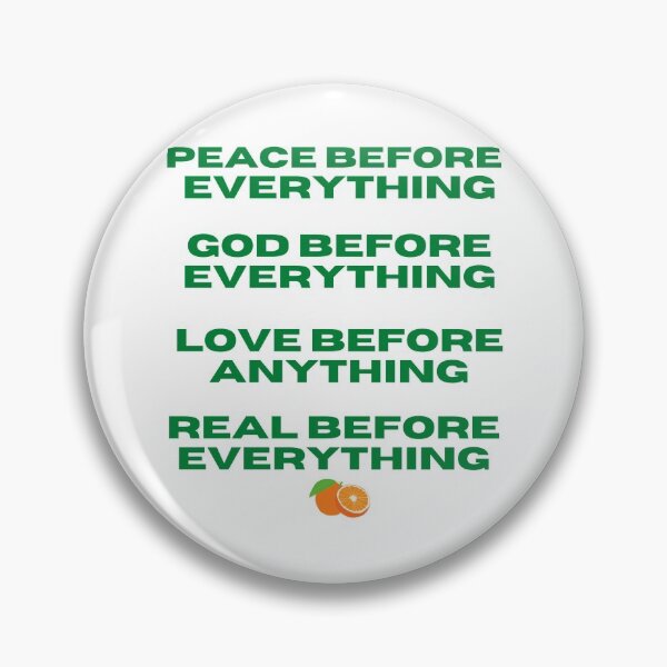 Item preview, PEACE, GOD, LOVE, REAL COMES FIRST  designed and sold by ojocinco.