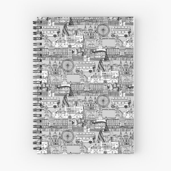 Item preview, London toile black white designed and sold by scrummy.