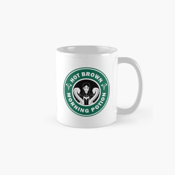 Hot Brown Morning Potion Classic Mug