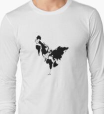 Continent Chicken Long Sleeve T-Shirt