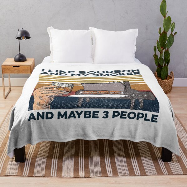 Item preview, Vintage I like bourbon and my smoker and maybe 3 people designed and sold by RaulDunn.
