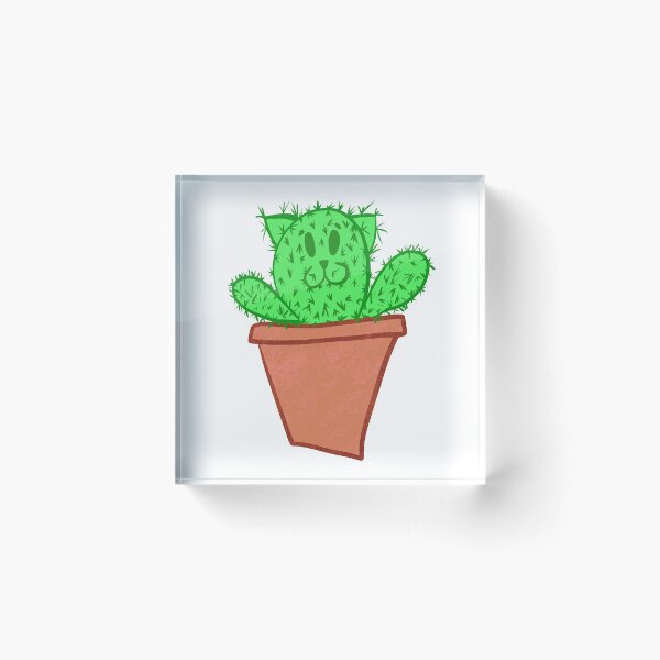 Item preview, Prickly Cat-cus designed and sold by jessieartsdaily.