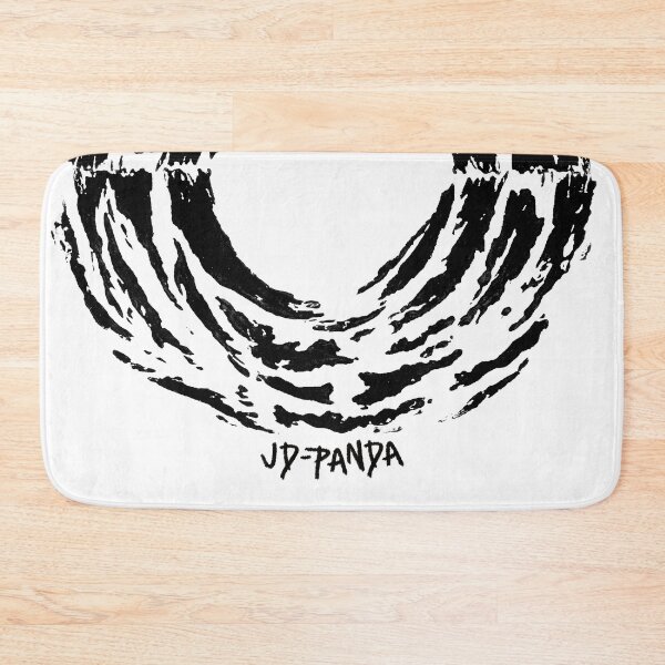 Item preview, Full Circle Linoleum Block Print in Black designed and sold by JD-PANDA.