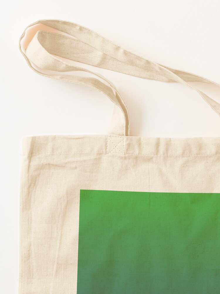 Blue ombre gradient print tote bag, cotton bag, reusable grocery