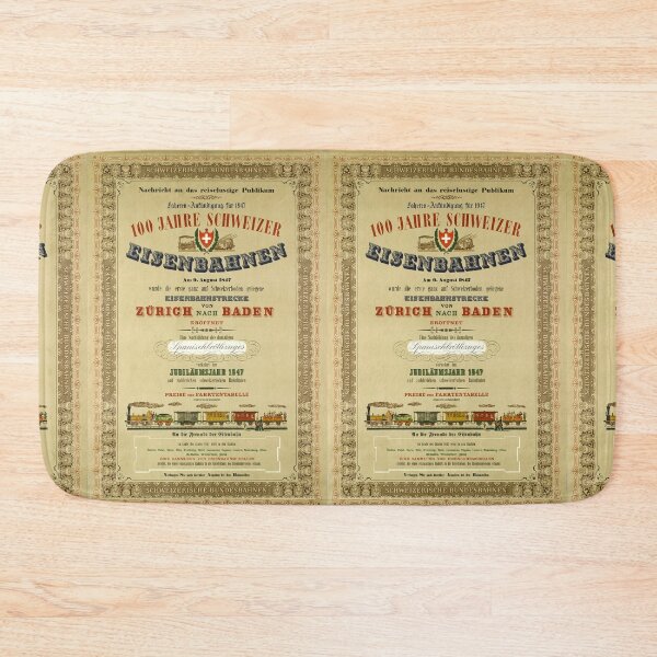 Item preview, 1947 100 Jahre Schweizer Eisenbahnen vintage travel poster designed and sold by stickart-marek.