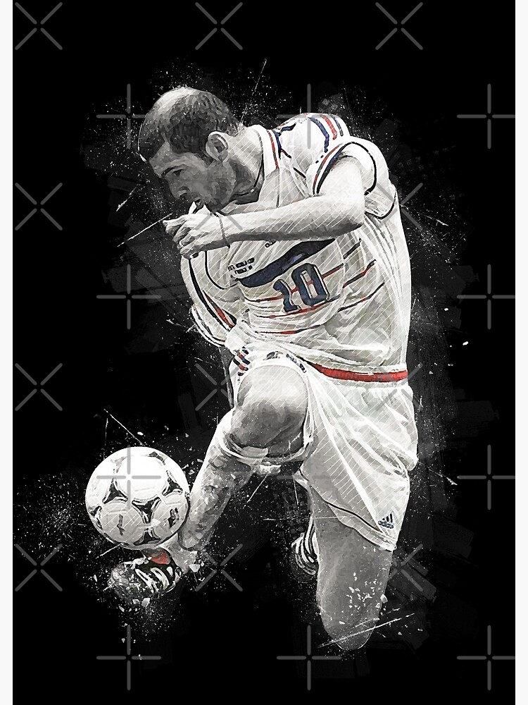 Zinedine Zidane Framed Art Prints for Sale - Fine Art America