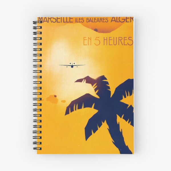 Item preview, En 5 Heurs vintage travel poster designed and sold by stickart-marek.
