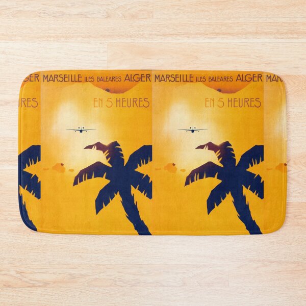 Item preview, En 5 Heurs vintage travel poster designed and sold by stickart-marek.