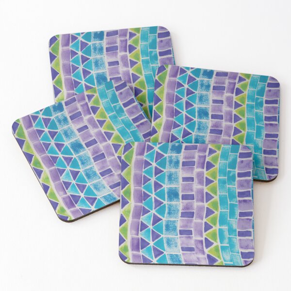 Item preview, Textured Geometric Stripe designed and sold by Leslie Rogers Todder.