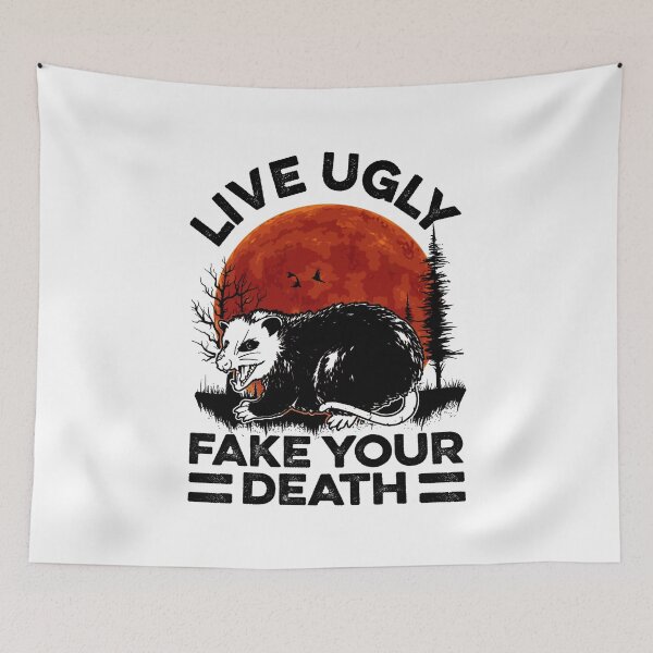 Item preview, Live ugly fake your death designed and sold by RaulDunn.