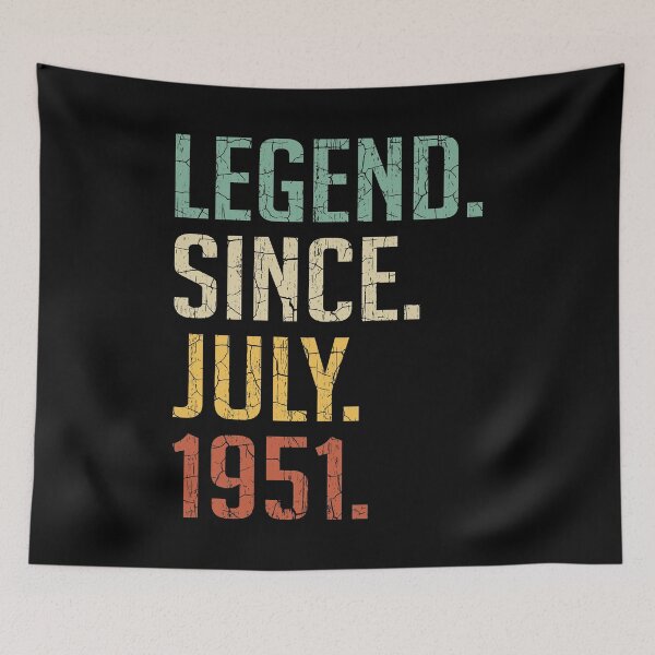 Item preview, Legend Since July 1951 69th Birthday Gift 69 Years Old Vintage July 1951 designed and sold by Takatv.