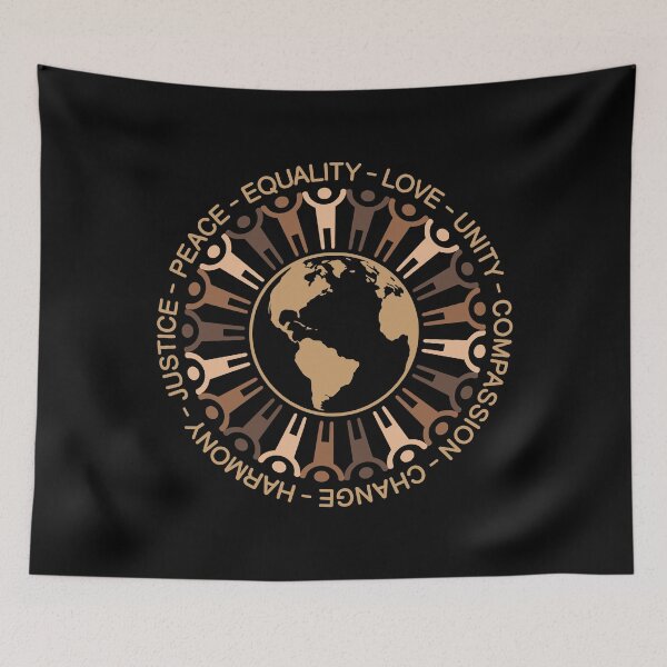 Item preview, World Peace, Unity & Racial Equality designed and sold by pixeljamz.