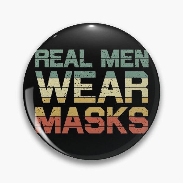 Item preview, Real Men Wear Masks Vintage designed and sold by d247.