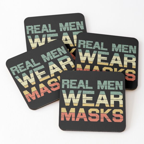 Item preview, Real Men Wear Masks Vintage designed and sold by d247.