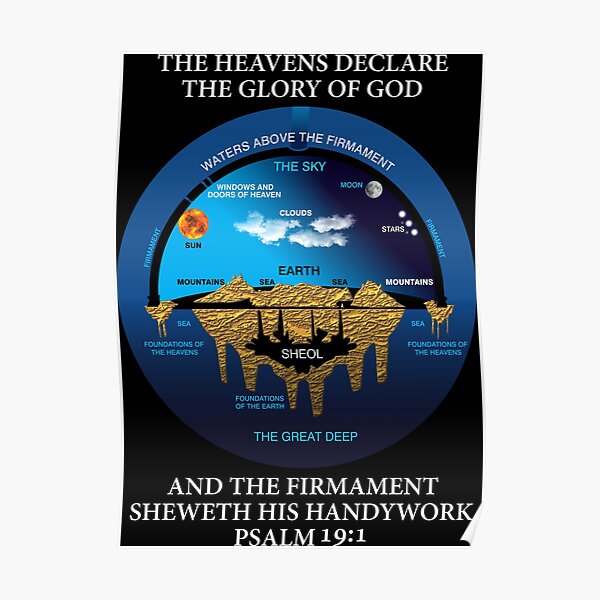 Psalm 19: 1 King James Version Poster