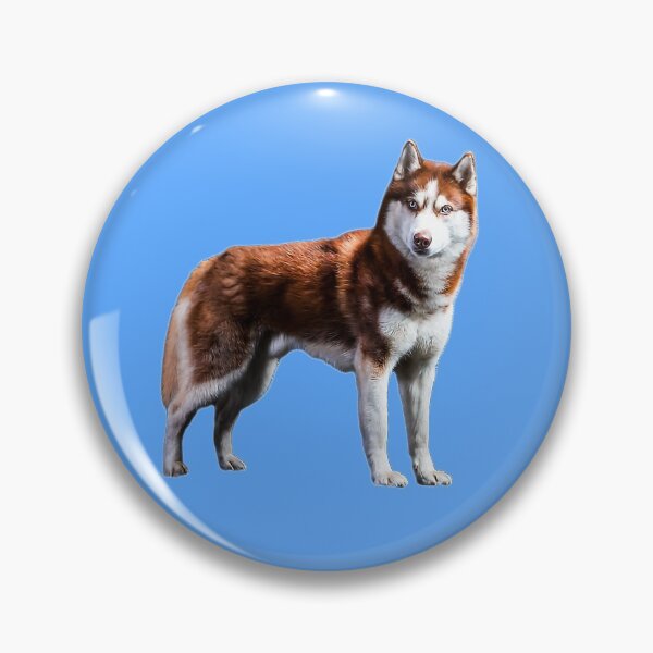 Item preview, Siberian Husky Red Husky Wolf Dog designed and sold by ElegantCat.