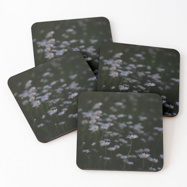 Item preview, field of oxeye daisies designed and sold by distracted.