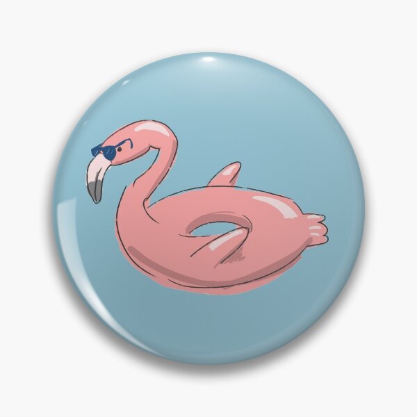 Item preview, Pool Flamingo  designed and sold by Abigail Jean.