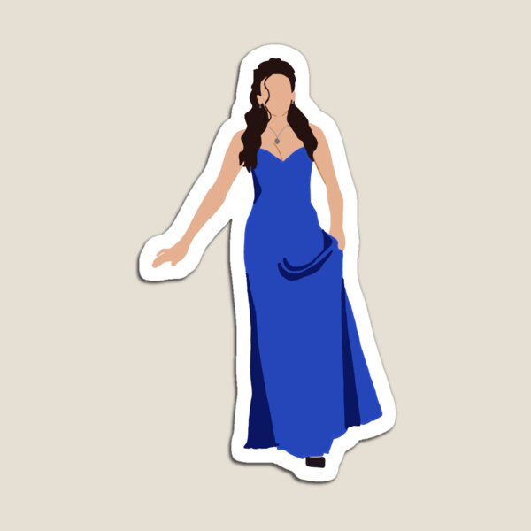 Elena in Mystic Ball dress" Magnet for Sale by crystalguo | Redbubble