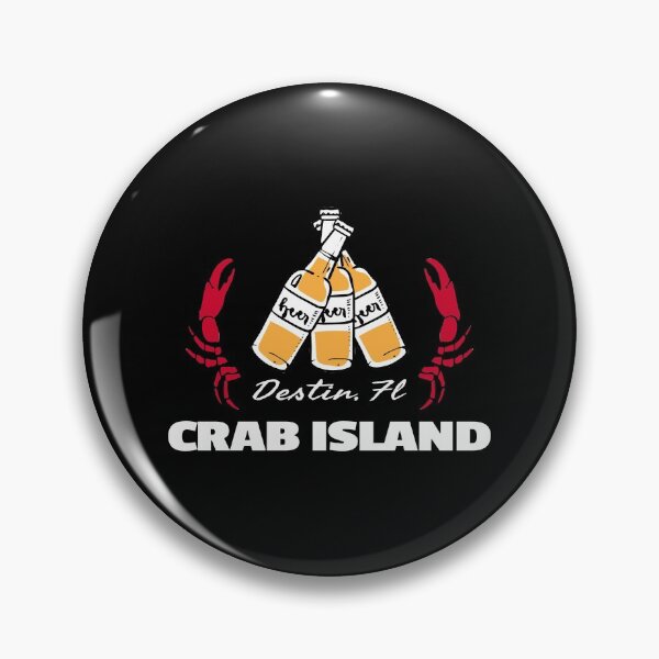 Item preview, Crab Island Destin Beers Souvenir Design designed and sold by KoolMoDee.