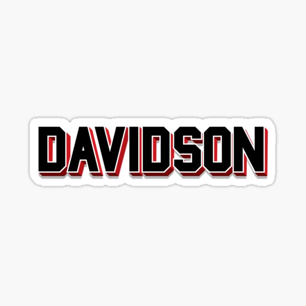 Item preview, Davidson text in black  designed and sold by enriquepma.