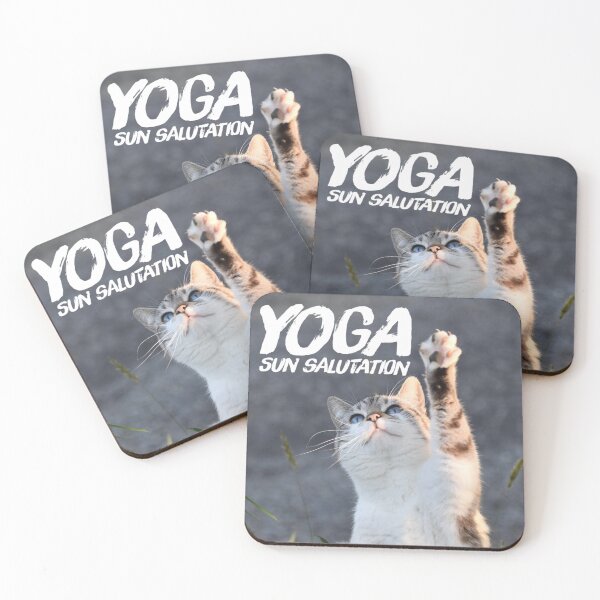 Item preview, Yoga Sun Salutation designed and sold by Cool-Cat-POD.