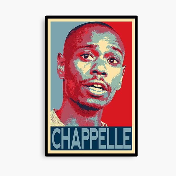 Comedy chappelle of dave  Canvas Print