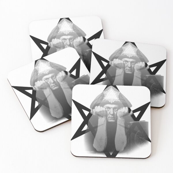 Artikelvorschau, Aleister Crowley Thelema Okkultist Design entworfen und verkauft von Ataraxia Apparel.