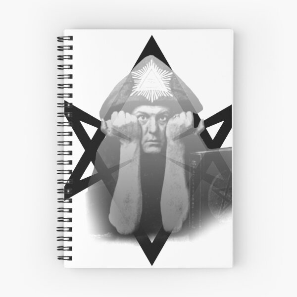 Artikelvorschau, Aleister Crowley Thelema Okkultist Design entworfen und verkauft von Ataraxia Apparel.
