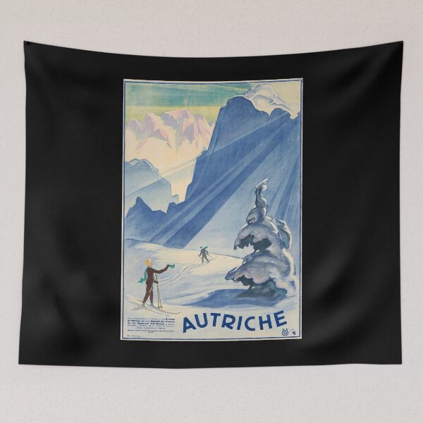 Aperçu de l'œuvre Autriche affiche vintage créée et vendue par stickart-marek.