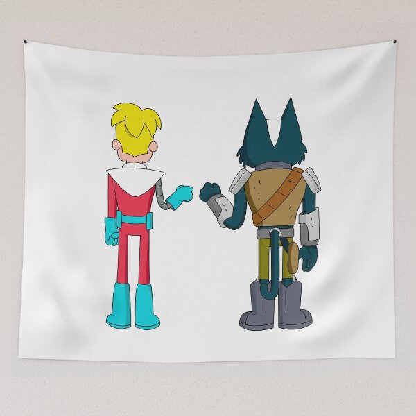 Item preview, Gary and Avocato fist bump - Final Space Fan Art designed and sold by Luhmdesign.