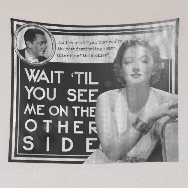 Item preview, Nora Charles and Nick Charles - Thin Man Quote This Side of the Rockies designed and sold by elevens.