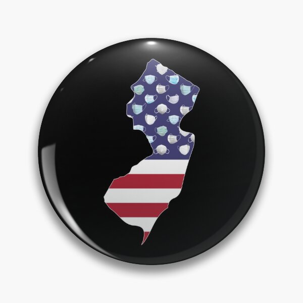 Artikelvorschau, New Jersey - NJ Staatskarte entworfen und verkauft von Fei A.
