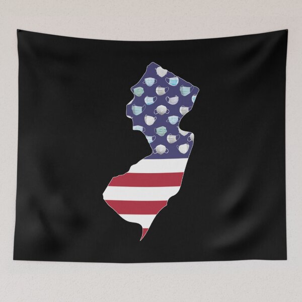 Item preview, New Jersey - NJ State Map designed and sold by Fei A.