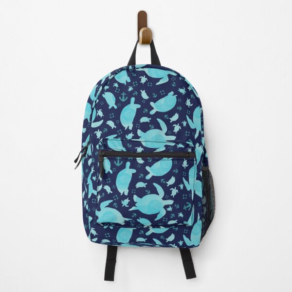 Item preview, Turtle Pattern Dark Blue designed and sold by ChariseSablan.