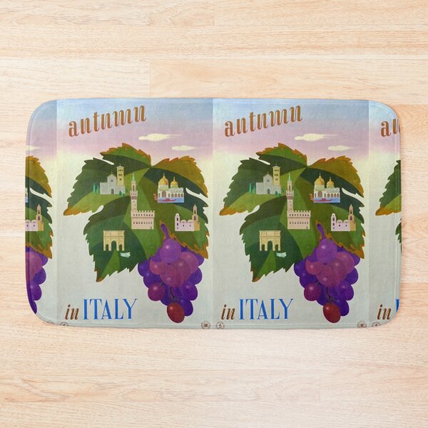 Item preview, ENIT Autumn in Italy vintage travel poster designed and sold by stickart-marek.