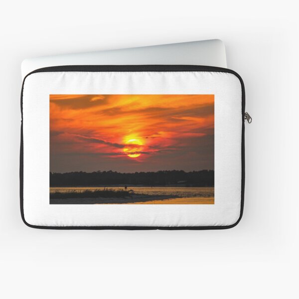 Fort Pickens Sunset Laptop Sleeve