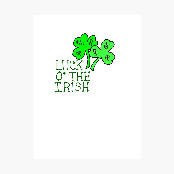 Item preview, Saint Patrick's Day luck of the Irish   designed and sold by Dallas ..