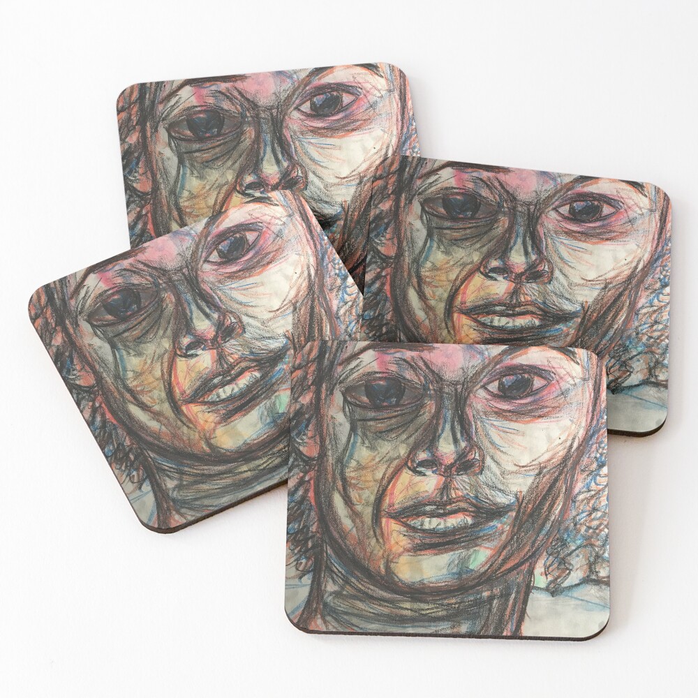 Item preview, Coasters (Set of 4) designed and sold by HoundDogs.