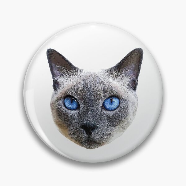Item preview, Siamese Cat Blue Eyes   designed and sold by ElegantCat.