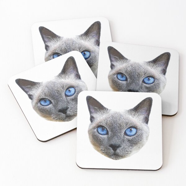 Item preview, Siamese Cat Blue Eyes   designed and sold by ElegantCat.