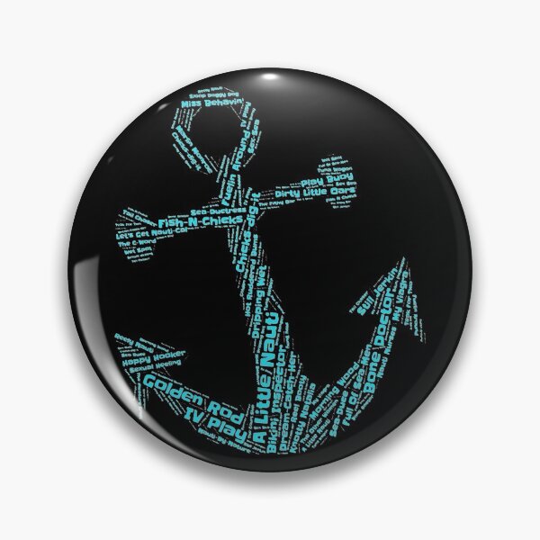 Item preview, Naughty Nautical Names Nauti Boat Names Design designed and sold by KoolMoDee.