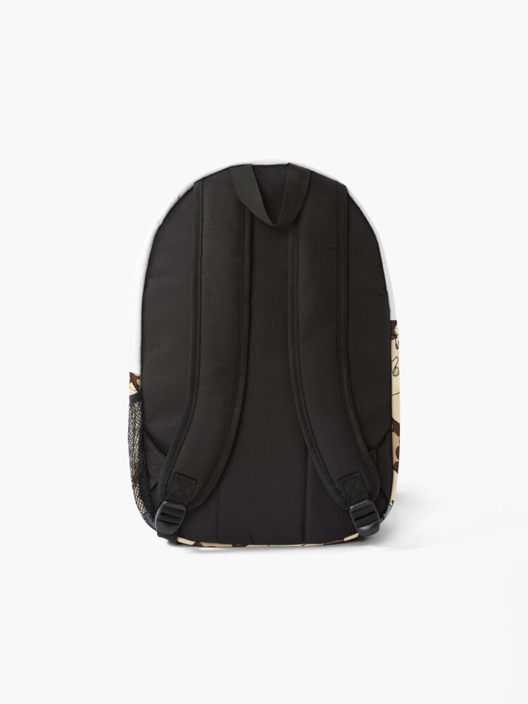Alternate view of cat snakes Backpack