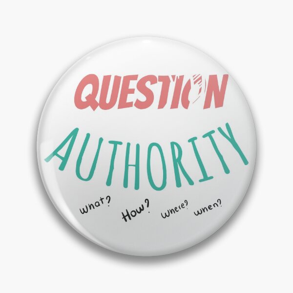 Item preview, Question Authority designed and sold by PrettyPk.