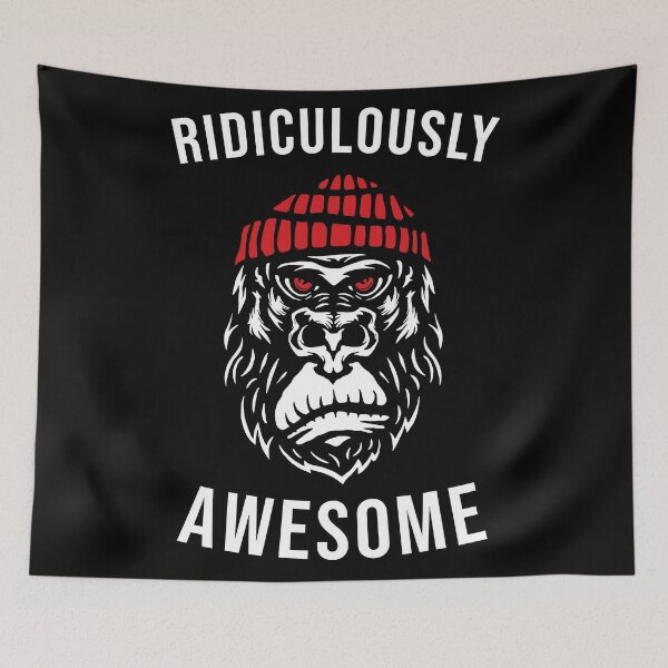 Item preview, Gorilla ridiculously awesome designed and sold by trendtis.